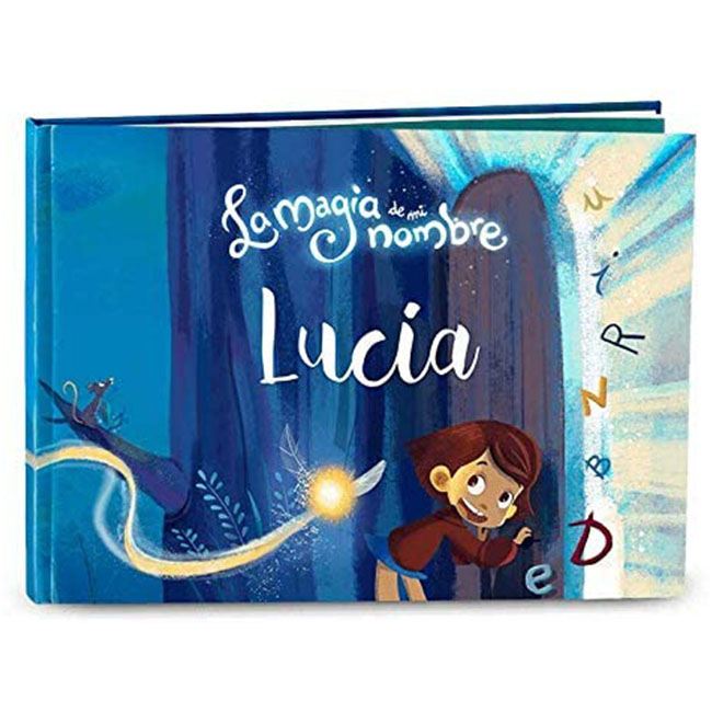 Libro infantil personalizado La Magia de mi Nombre como regalo de cumpleanos