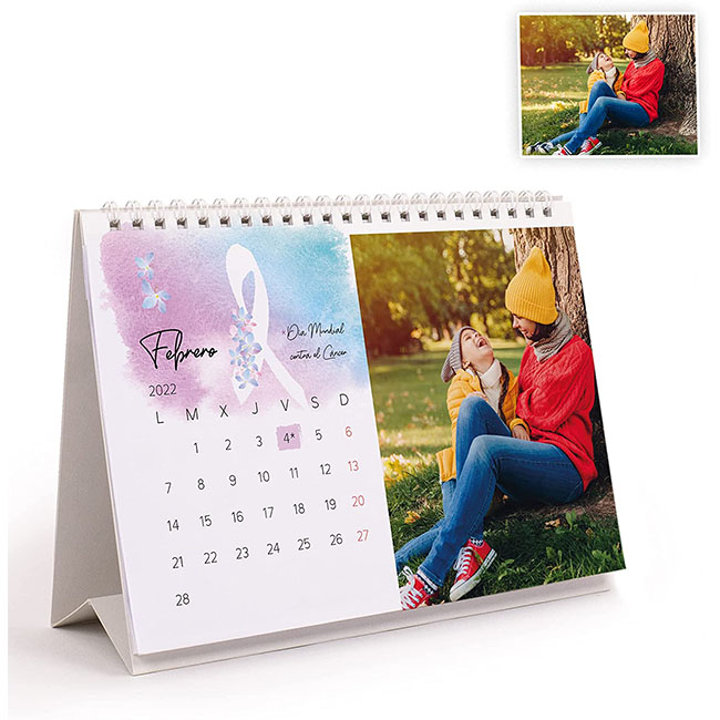 Calendario de mesa personalizado de Fotoprix