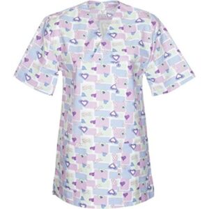 Camisa médica con cuello en V para mujeres como regalo para enfermeras