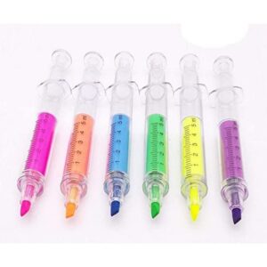Plumas de acuarela fluorescentes con 6 colores 12 piezas como regalo para enfermeras
