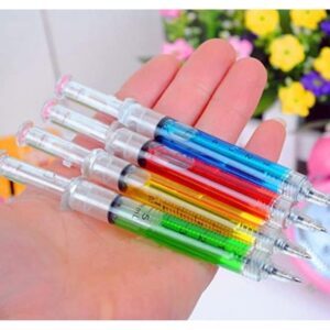 Bolígrafos de bola en forma de jeringuilla 10 piezas como regalo para enfermeras