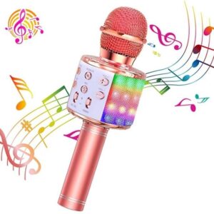 Micrófono Karaoke 4 en 1 ShinePick como regalo para niños