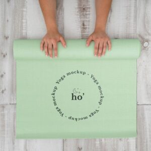 Esterilla de yoga personalizada como regalo con fotos