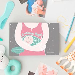 Álbum recuerdos del primer año del bebé Mimuselina como regalo para embarazadas