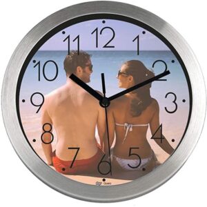 Reloj de pared personalizado como regalo con fotos