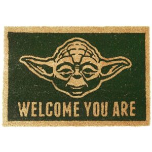 Star Wars Yoda Door Mat como regalo de Star Wars