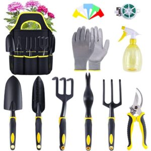 Kit de herramientas de jardinería 15 pzas. como regalo para mujeres de 50 años