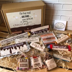 Choco Kit personalizado como regalo para mujeres de 50 años