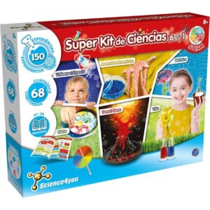 Super Kit de Ciencias 6 en 1 como regalo para niñas de 10 años