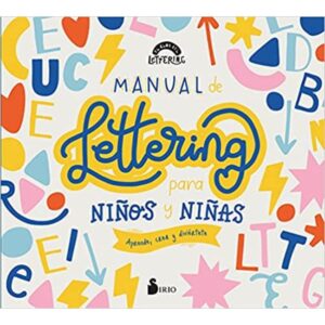 Manual de lettering para niños y niñas como regalo para niñas de 10 años