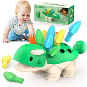 Juguete de clasificación Dinosaurio como regalo para bebé de 1 año