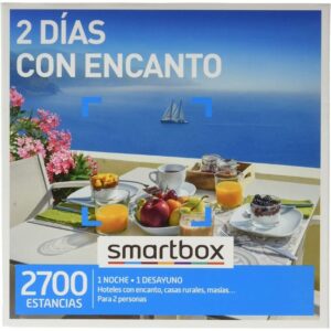 Caja regalo Smartbox 2 días con encanto como regalo para novia