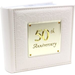 Álbum del 50 aniversario de boda como regalo para bodas de oro