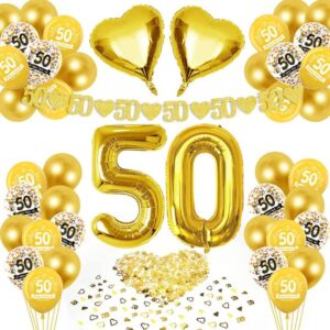 Globos para fiesta del 50 ° aniversario de boda como regalo para bodas de oro