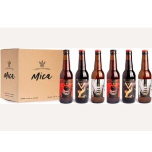 Pack degustación 6 cervezas artesanas Mica como regalo para hermanos